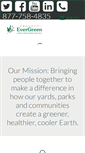 Mobile Screenshot of projectevergreen.org